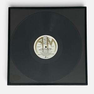 Janet Jackson Control 1986 Vinyl Record Vintage Framed Wall Decor